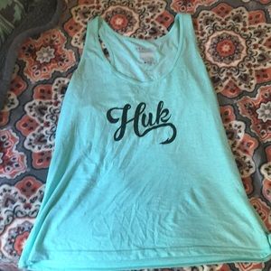 Mint green tank top